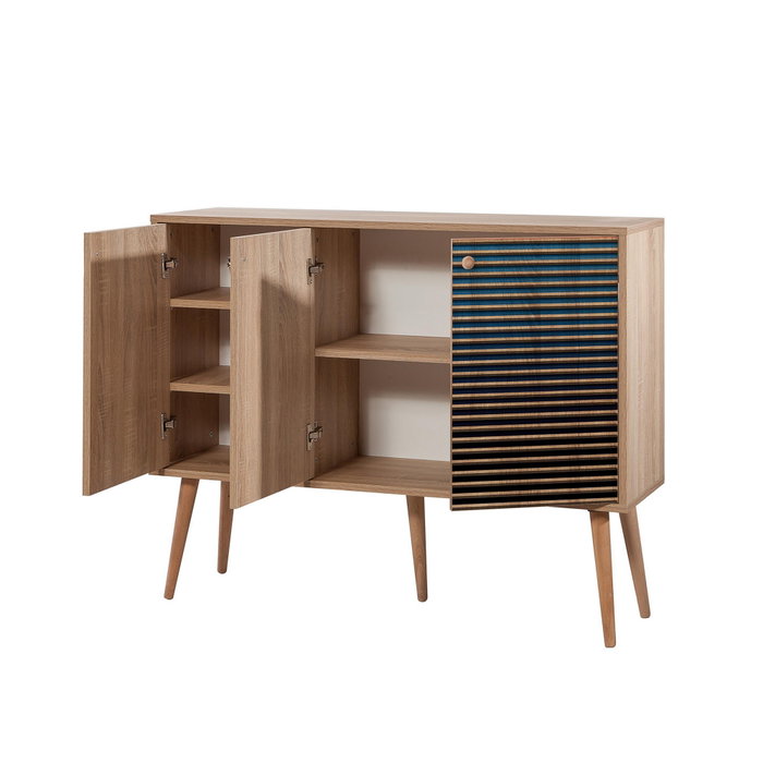 Hanah Home Mega-222 Consola en Roble Sonoma Hanah Home Mega-222 Consola en Roble Sonoma